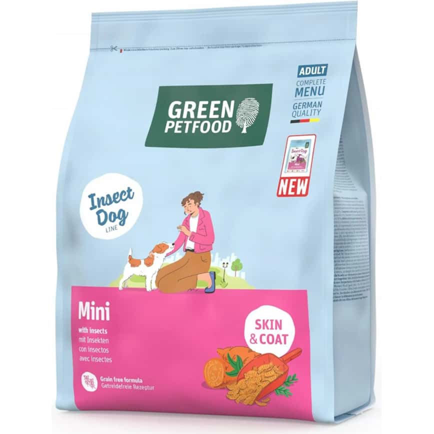 Green Petfood Insect Dog Mini 狗糧 蟲製防皮膚過敏小型犬配方 3kg (GP5143) (圖片2)