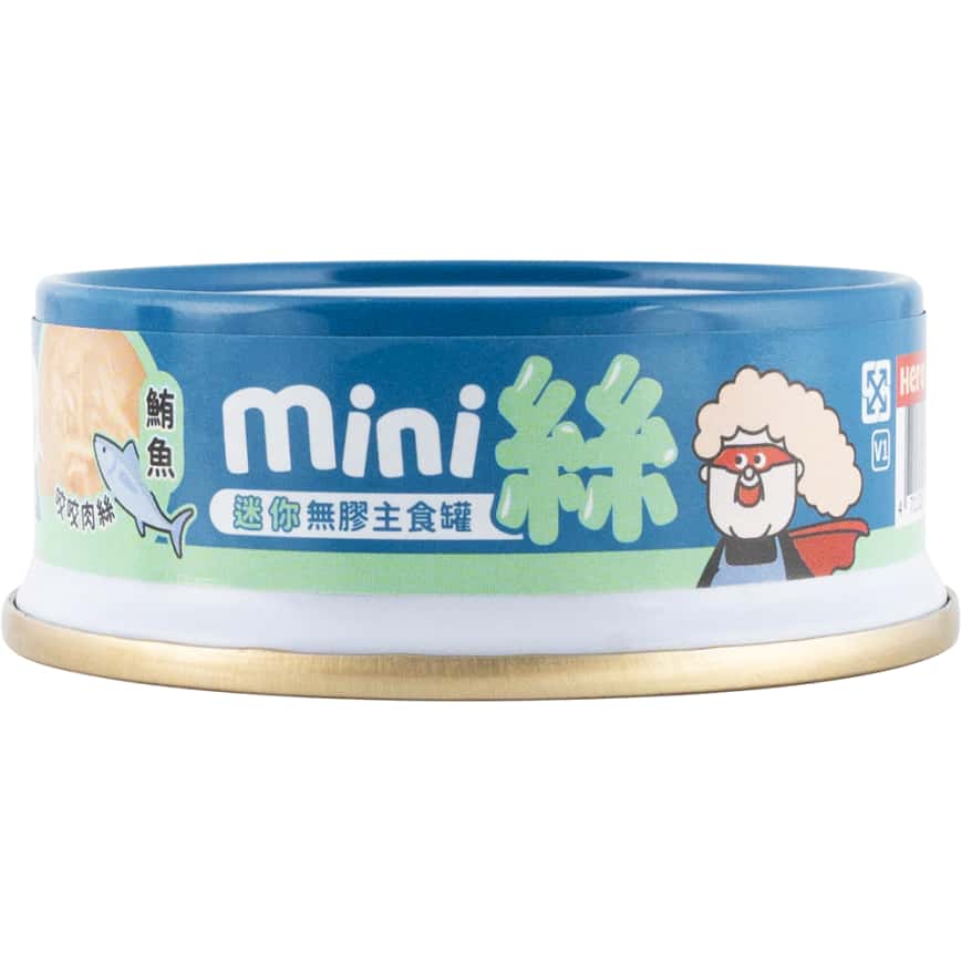 HeroMama 貓罐頭 無膠迷你主食罐 咬咬肉絲 泌尿護膚配方 鮪魚 55g (圖片2)