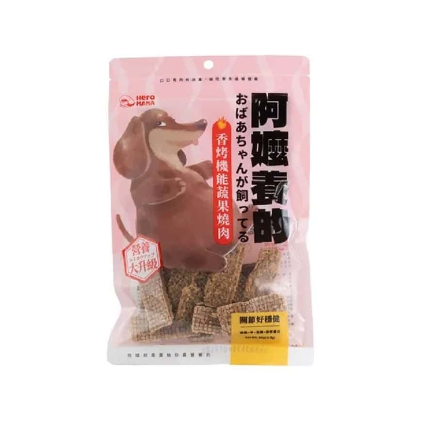 HeroMama 狗小食 阿嬤養的系列 香烤機能蔬果燒肉 關節好穩健 80g (圖片2)