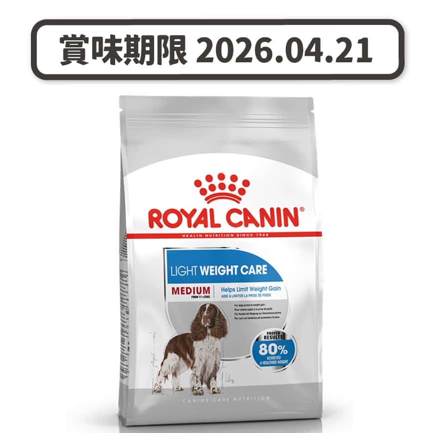 Royal Canin 狗糧 法國皇家狗糧 加護系列 中型犬體重控制加護配方 中型犬 體重控制加護配方 12kg (3053300) (賞味期限 2026.04.21) (圖片2)