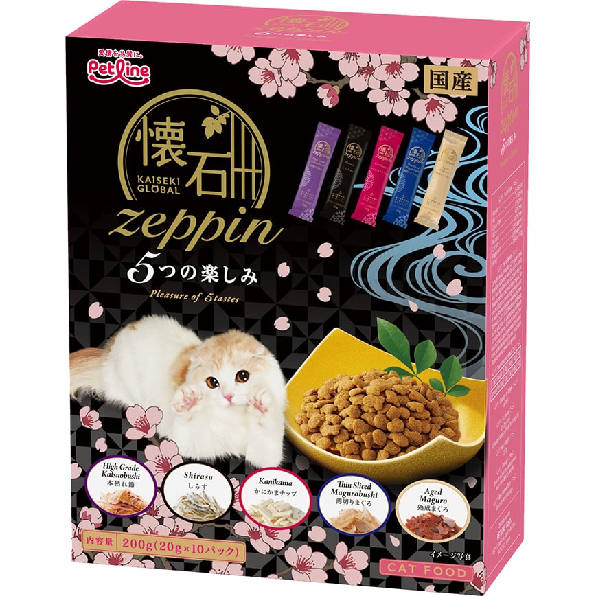 日本Petline 懷石絕品 滿足系列(5種口味) 200g (PL-GLZ-2) (圖片2)