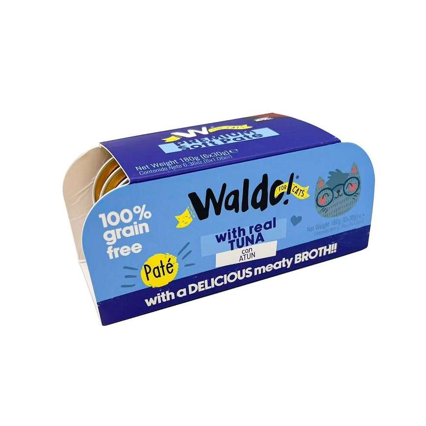 Waldo! 貓罐頭 主食罐 金槍魚味 6x30g (HF00202) (圖片2)