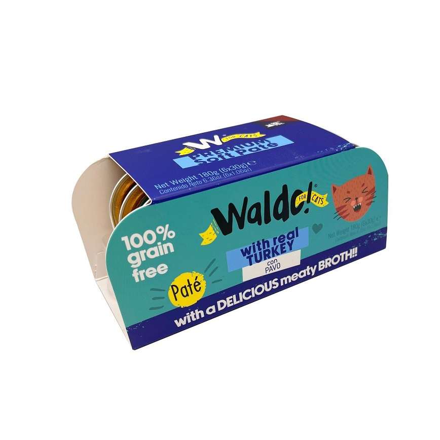 Waldo! 貓罐頭 主食罐 火雞味 6x30g (HF00205) (圖片2)