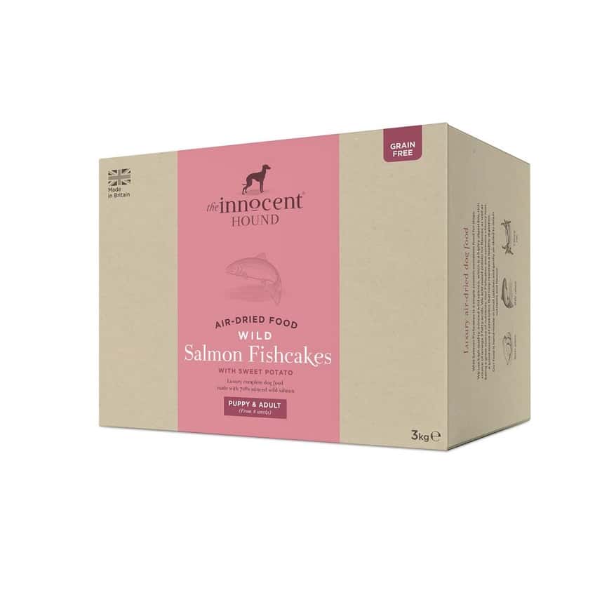 The Innocent Hound 狗糧 風乾主食糧 野生三文魚魚餅配番薯 1.5kg (圖片2)