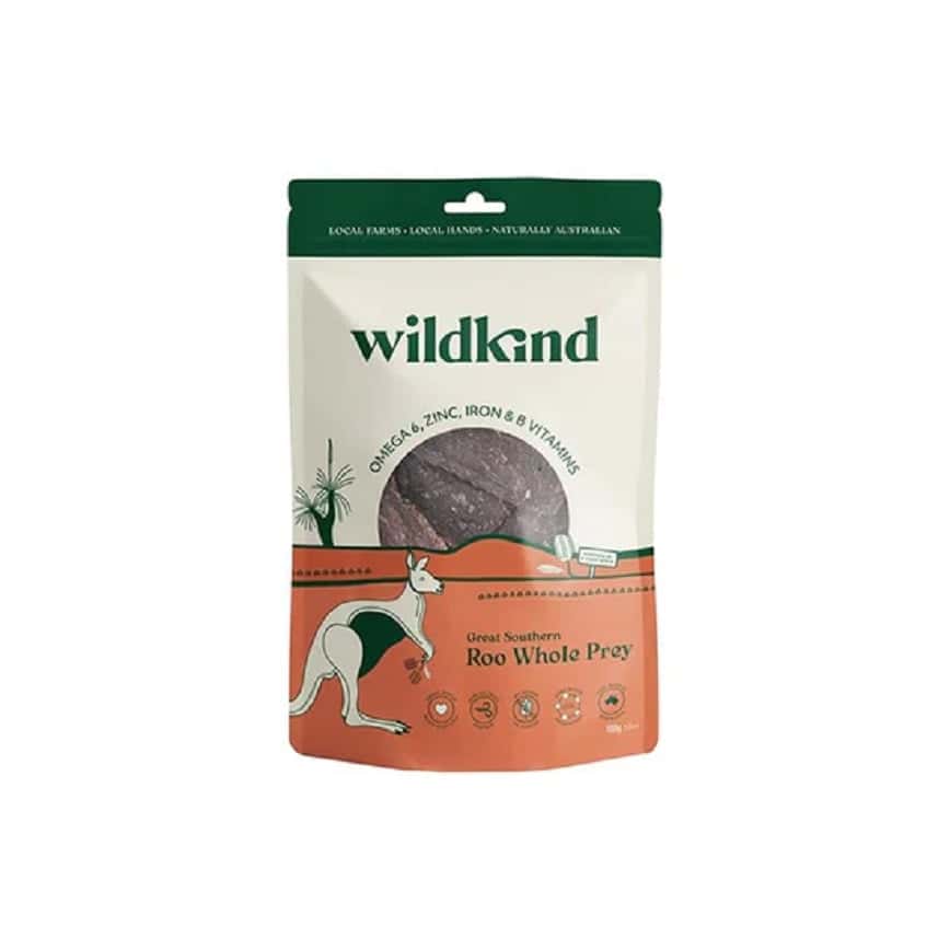 Wildkind 狗零食 風乾小食 原隻袋鼠肉乾 100g (圖片2)