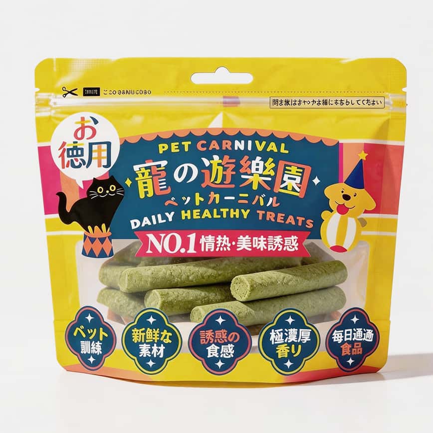 寵之遊樂園 凍乾 貓零食 貓草棒 50g (圖片2)
