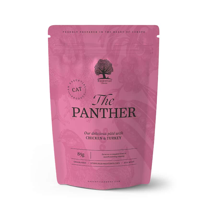 Essential Foods 易膳 貓濕糧 粉紅豹豹 The Panther 85g (PP-85G) (歐盟版) (圖片2)