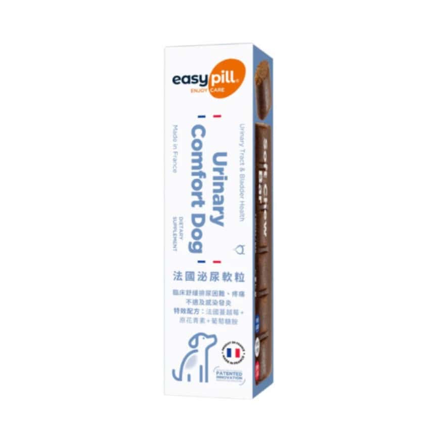 Easypill 貓犬用 法國泌尿軟粒 入門版 1條*7粒 (圖片2)