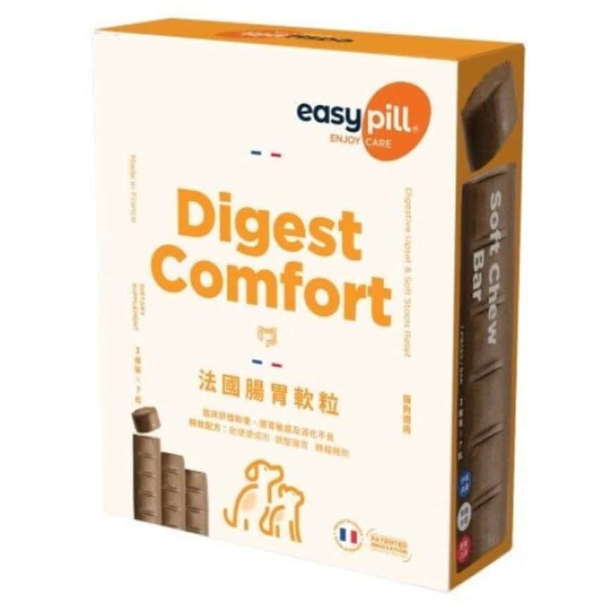 Easypill 貓犬用 法國腸胃軟粒 增量版 3條*7粒 (圖片2)