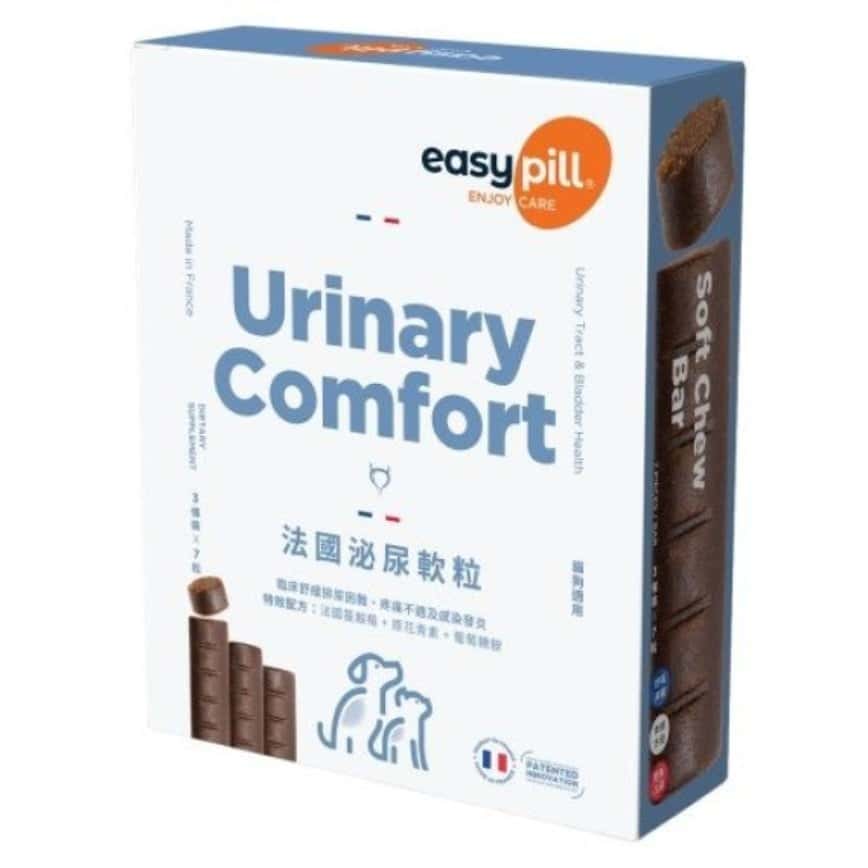 Easypill 貓犬用 法國泌尿軟粒 增量版 3條*7粒 (圖片2)