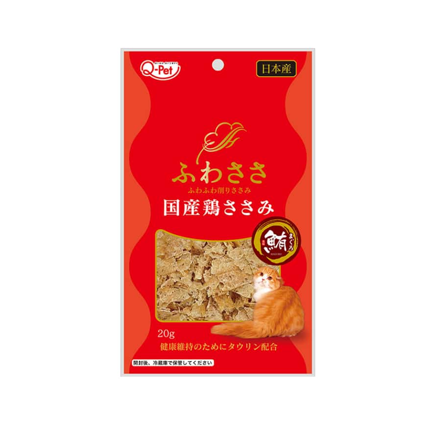 日本Q-Pet 狗小食 國產雞 雞肉+吞拿魚薄片 20g (KQ2240) (img2)
