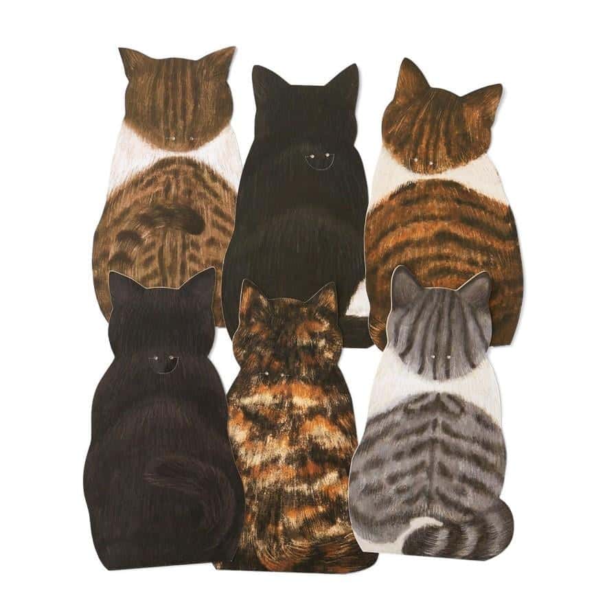 日本貓部NEKOBU 超可愛貓咪伸脷利是封 一套八個 (圖片2)