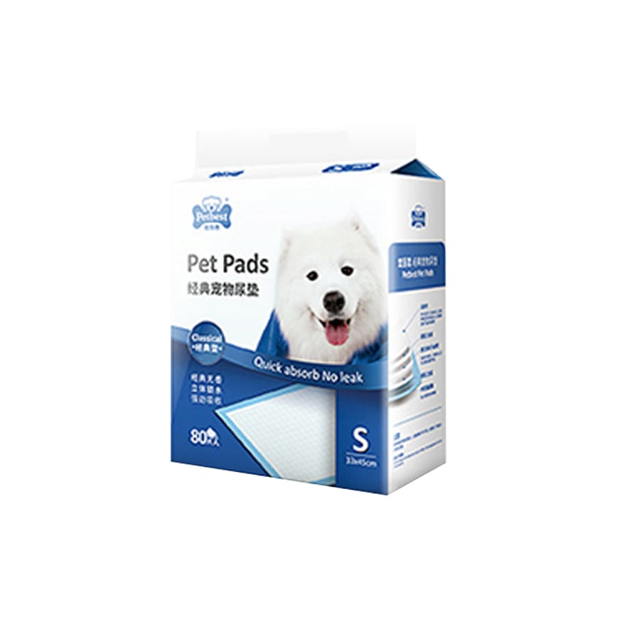 PETBEST 經典款除臭超吸水 寵物尿墊 狗尿墊 狗尿片 [33x45 S碼 80枚] (img2)