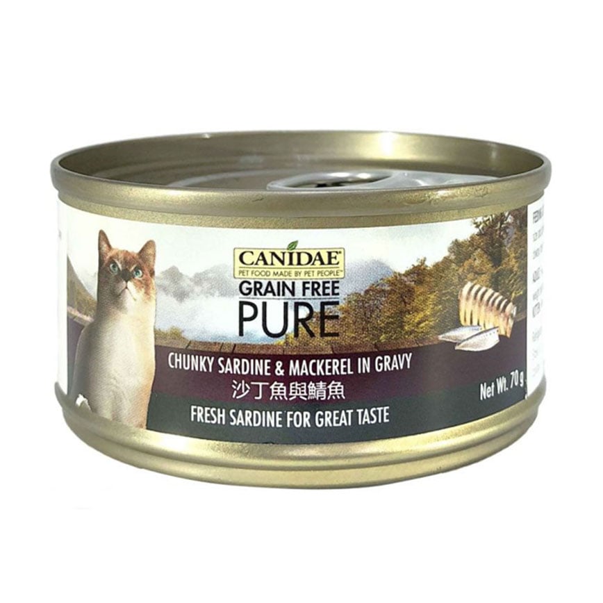 CANIDAE PURE Sardines and Mackerel in gravy 70g (img2)