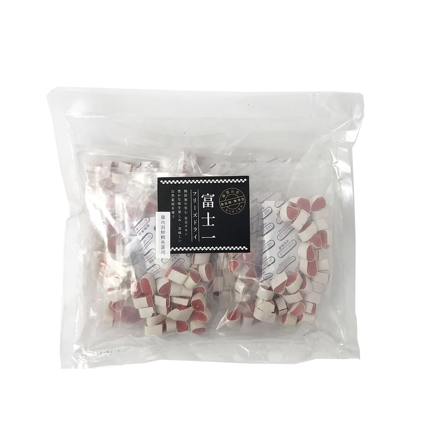 富士一 訓犬零食 雞肉海鮮鱈魚壽司 100g x8 (一袋八包) (img2)