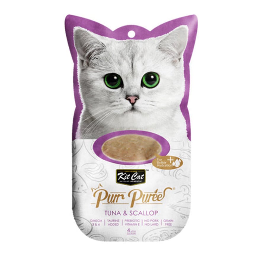 Kit Cat Purr Puree 養生肉醬 吞拿魚+扇貝 60g (KC-867) (img2)