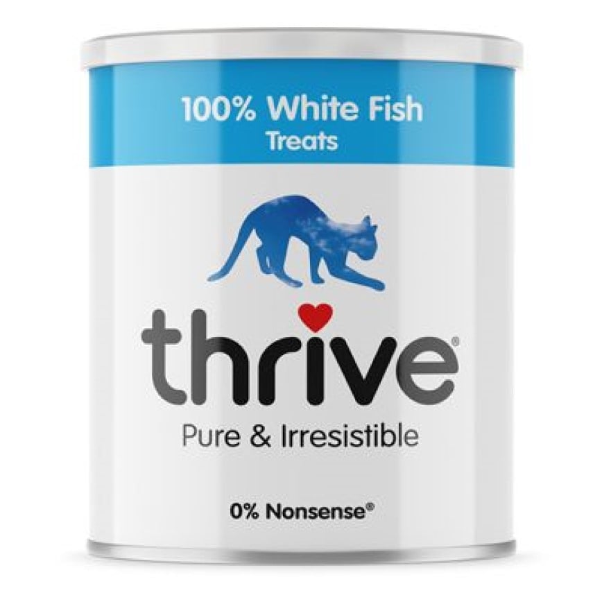 Thrive 貓狗零食 脆樂芙 冷凍脫水小食 白魚 Freeze Dried White Fish 110g (貓犬用) (T_C_WF_L) (img2)