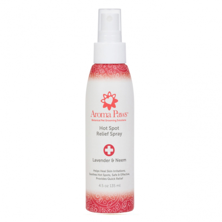 Aroma Paws 天然舒緩噴霧 薰衣草 Hot Spot Relief Spray with Lavender & Neem 4.5oz (犬用) (AP107) (img2)