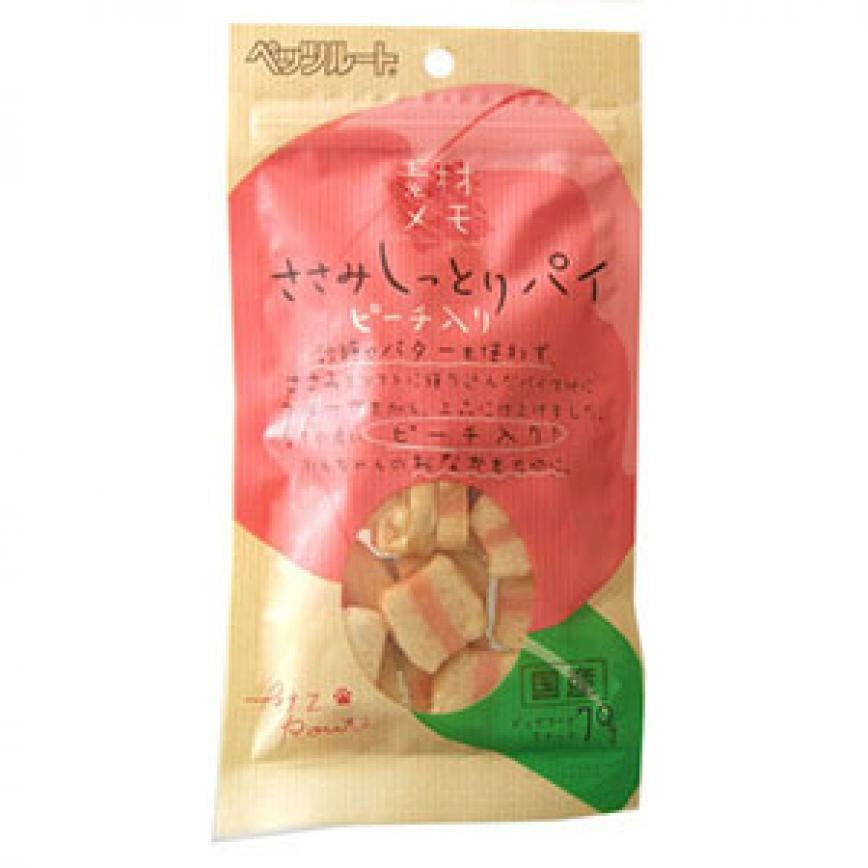 Japanese Petz Route Hearty Meat Cake with Chicken and Peach 70g (For Dogs) (img2)