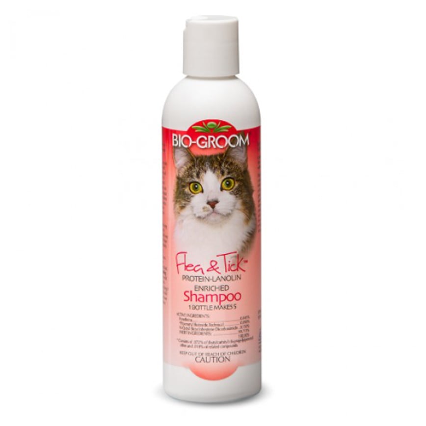 BIO-GROOM 貓用除蚤及去蝨洗毛水 Flea & Tick 8oz (BG18008) (img2)
