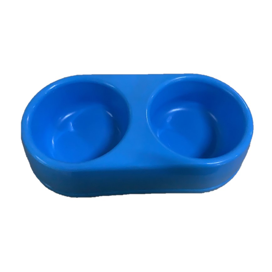 Moderna 塑膠雙碗 Double Eco Bowls (天藍色) (貓犬用) (H121-016) (img2)