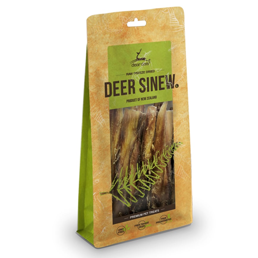 dear deer 狗零食 耐咬潔齒系列 鹿筋條 大號 150g (40213) (img2)
