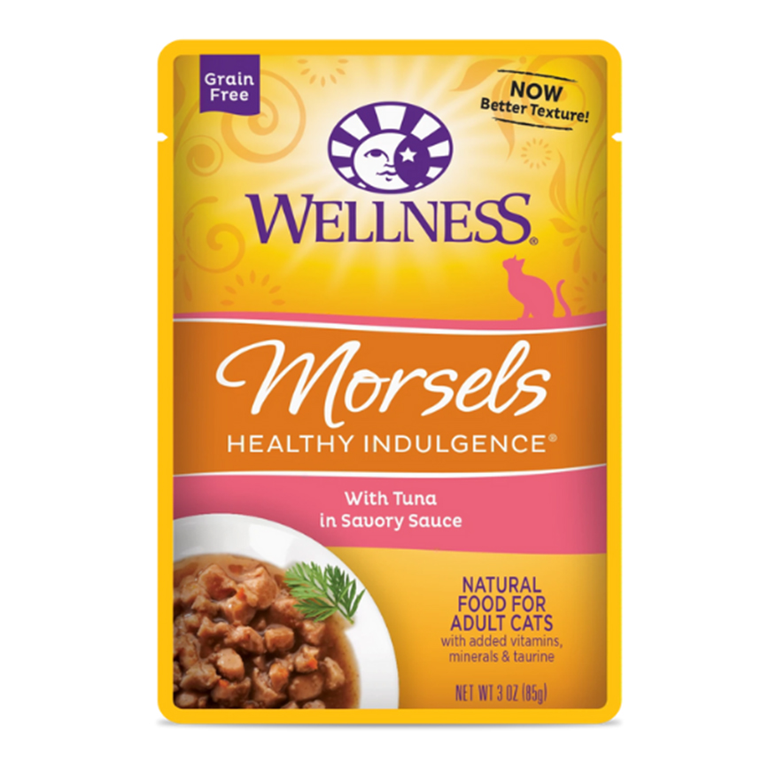 WELLNESS Morsels 貓濕糧 滋味軟包 純鮮吞拿魚 3oz (89096) (img2)