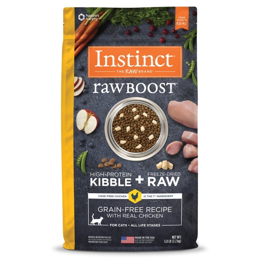 Instinct 貓糧 本能 貓糧 無穀物生肉系列 雞肉 10lb (658634) (img2)