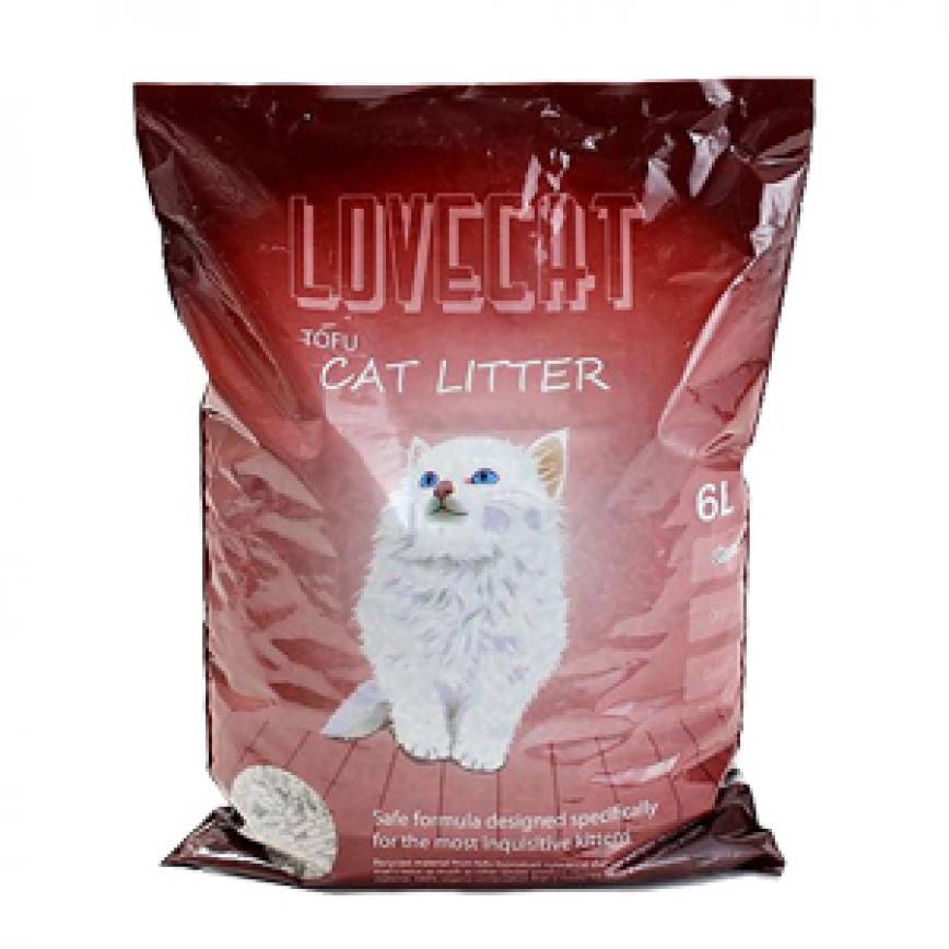 LoveCAT 天然健康 豆腐貓砂 納米碳 6L (img2)