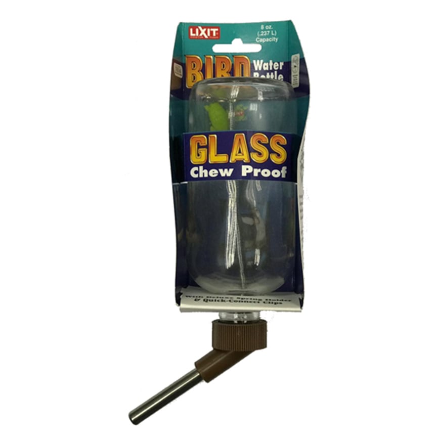 Lixit LBG-8 Glass Drinking Bottle 8oz (L370) (img2)
