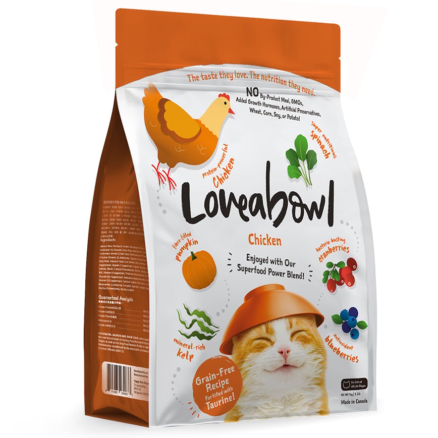 Loveabowl 貓糧 無穀物全貓糧 走地雞配方 4.08kg (LB0008) (img2)