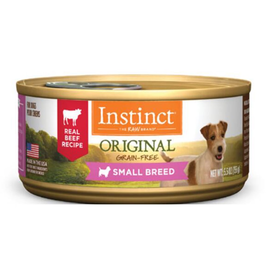 Instinct 狗罐頭 無穀物小型犬 牛肉 5.5oz (710271) (img2)