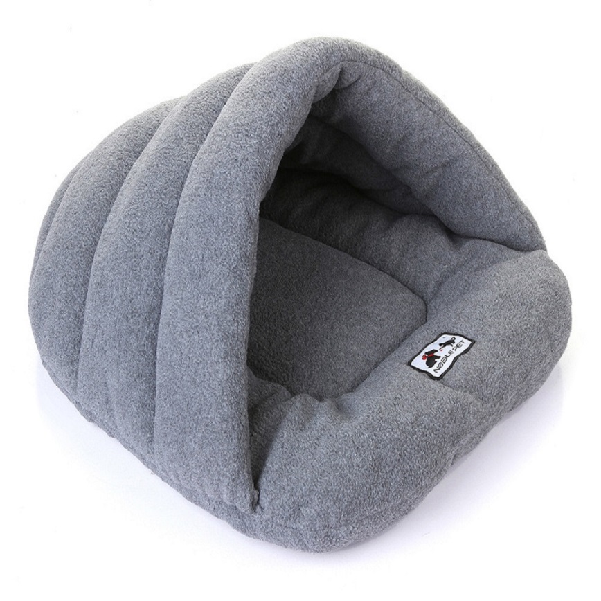 NOBLEPET 寵物暖暖睡窩 S碼 (灰) (貓犬用) (img2)