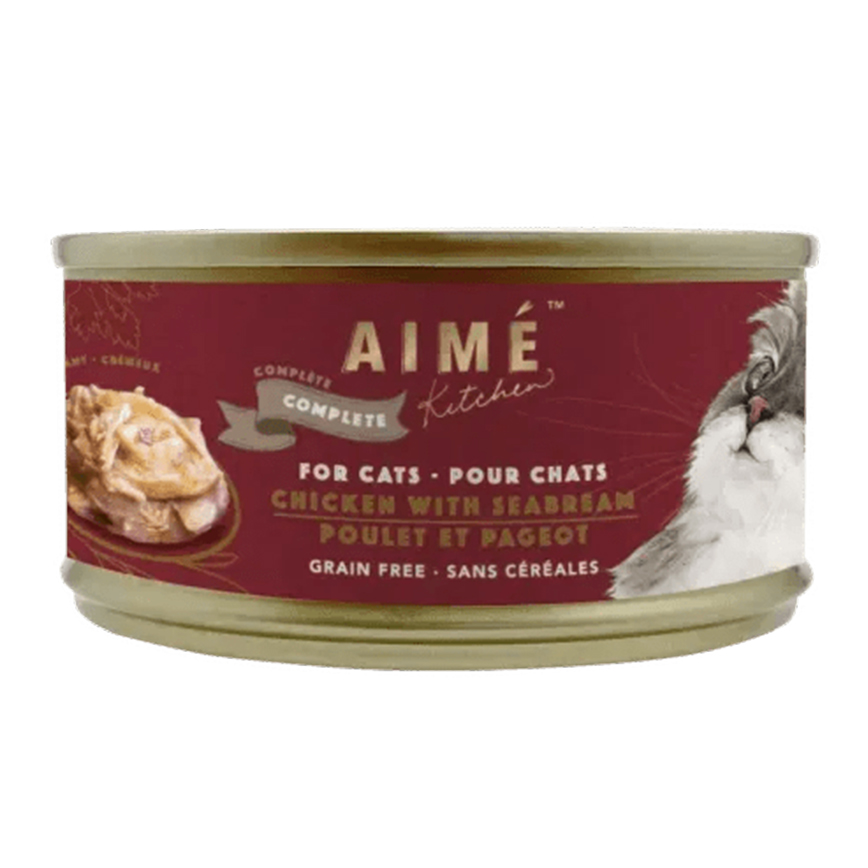 AIME Kitchen A Complete and Balanced Meal for Cats Chicken with Seabream 75g (TBA85) (img2)