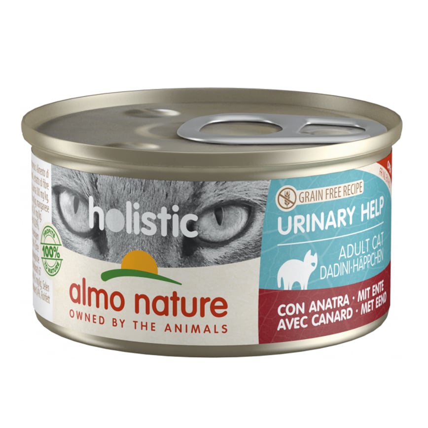 Almo Nature Holistic 貓罐頭 尿道護理 鴨肉配方 85g (114) (img2)