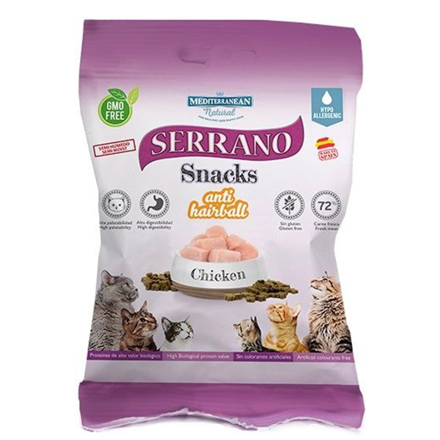 Mediterranean Natural Serrano Cat Snacks Chicken 50g (68010) (img2)