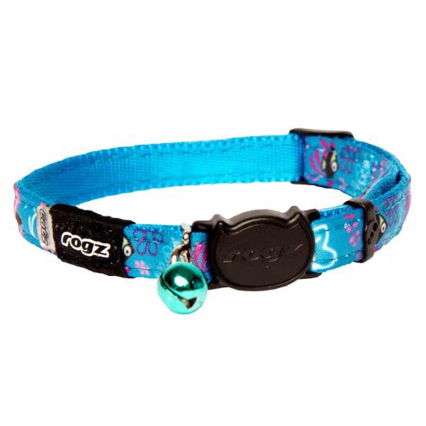ROGZ NEOCAT Safety Release Collar Turquoise (CB41-F) (img2)