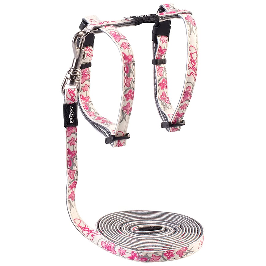 ROGZ GLOWCAT Harness with Lead Butterfly (CLJ09-K) (img2)