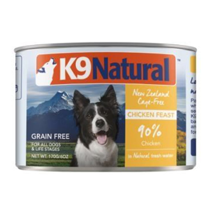 K9 Natural 狗罐頭 主食罐 雞肉盛宴 170g (K9-C-C170) (img2)