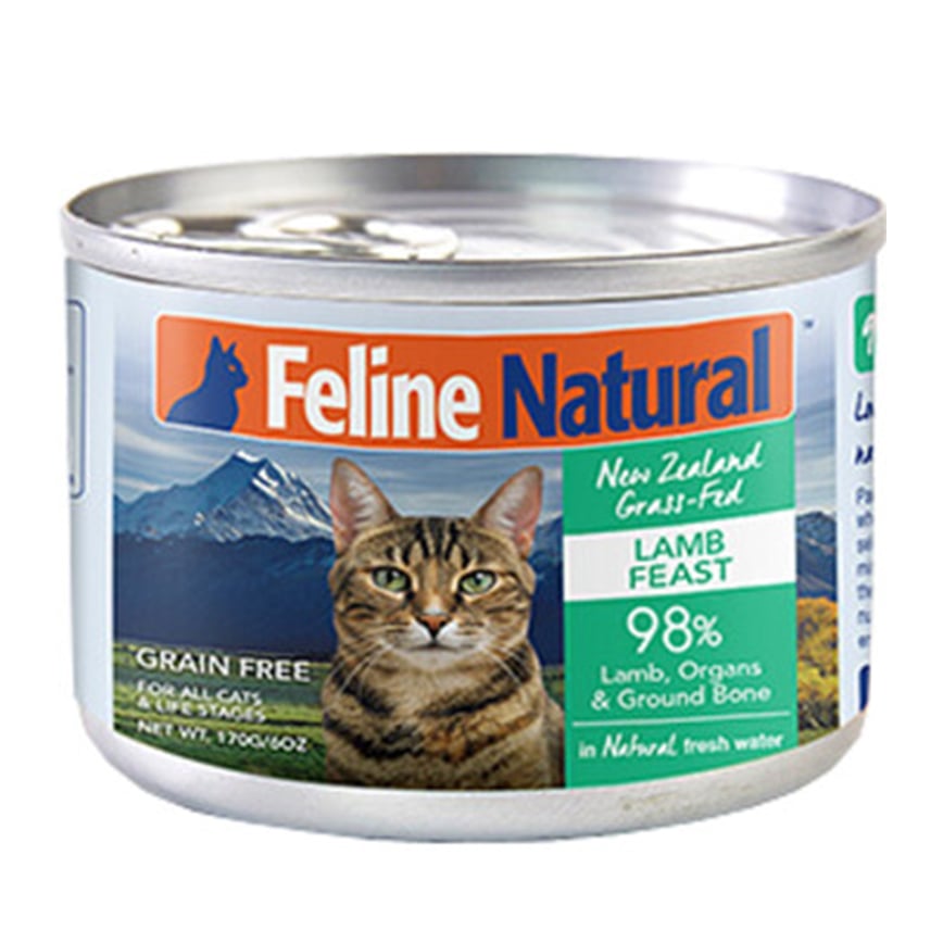 Feline Natural 主食貓罐頭 羊肉盛宴 170g (F9-C-L170) (img2)