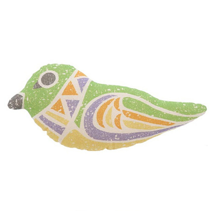 Petio Add Mate 木版風貓貓踢踢公仔 暗綠繡眼鳥 (91602259) (img2)