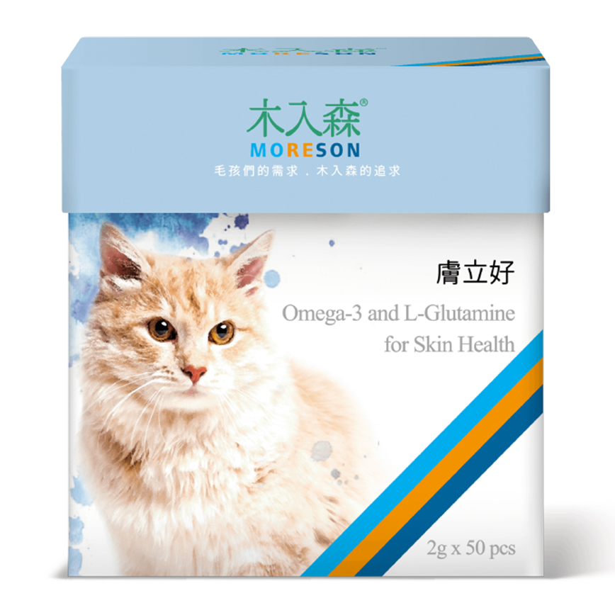 木入森MORESON 貓咪保健品 膚立好 2g x 50包 (MRSC061) (img2)