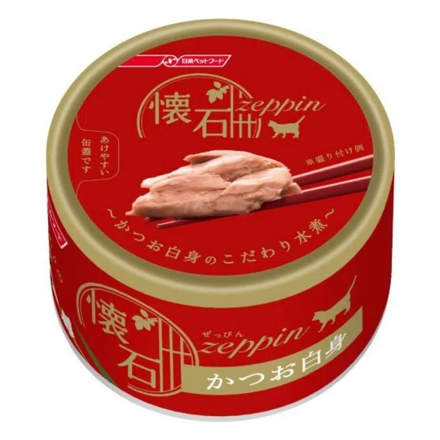 日清 貓罐頭 懷石絕品 白肉鰹魚 80g (NP-Z12) (img2)
