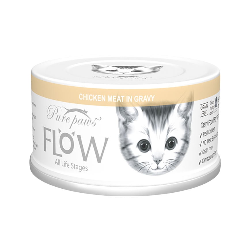 Pure paws 高湯貓罐頭 雞肉 80g (PPF15) (img2)