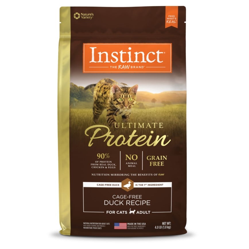 Instinct 貓糧 本能 貓糧 無穀物頂級蛋白質系列 鴨肉配方 9lb (658542) (img2)