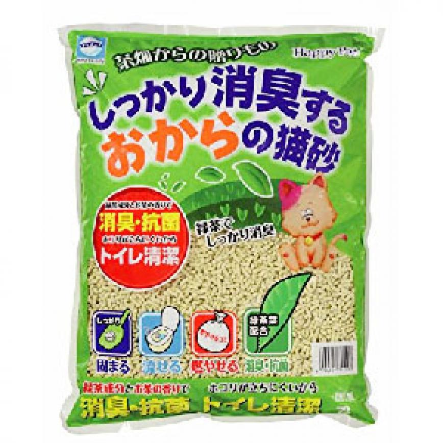 日本HappyPet大塚超強無塵綠茶 豆腐貓砂 7L (img2)