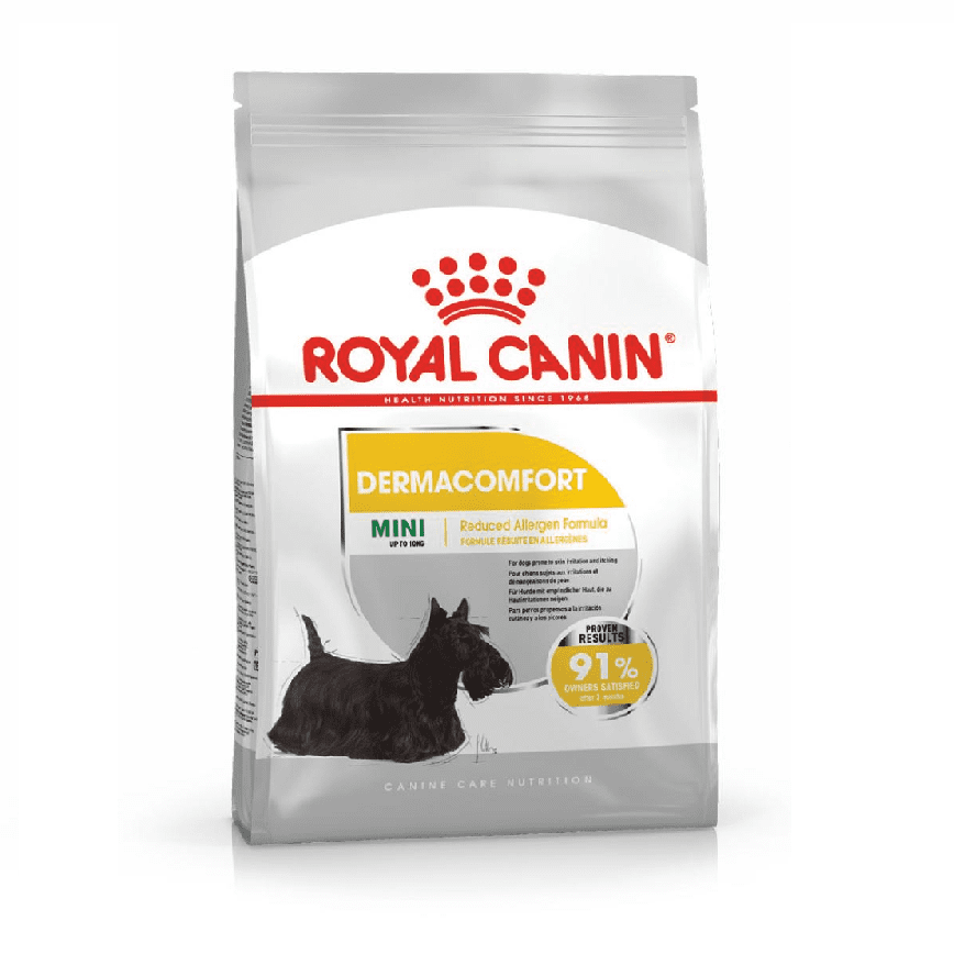 Royal Canin 狗糧 法國皇家狗糧 加護系列 小型犬皮膚舒緩加護配方 小型犬皮膚敏感專用配方 DCMI 3kg (2720600) (img2)