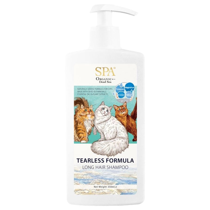 SPA寵物溫泉 無淚配方長毛貓沖涼液 350ml (貓用) (P023) (img2)