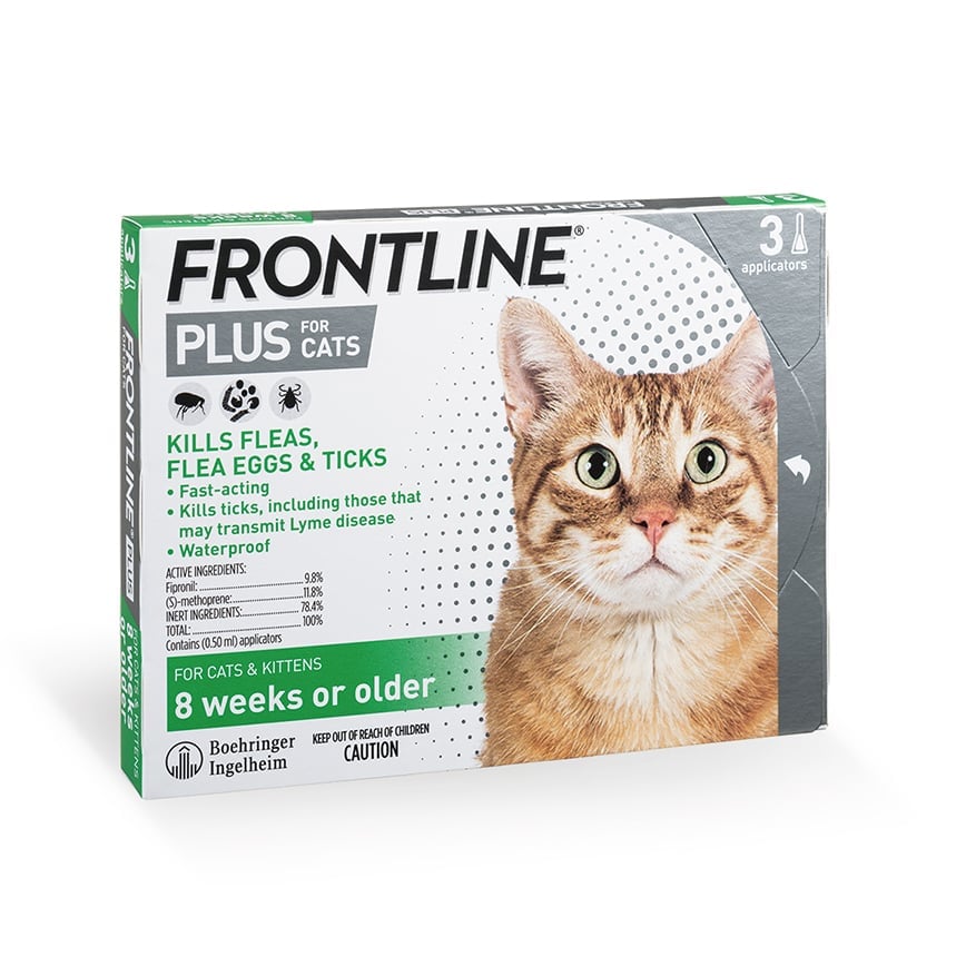 FRONTLINE Plus for Cats & Kittens 貓用殺蝨滴 (FPCAT) (HK-53178) (img2)