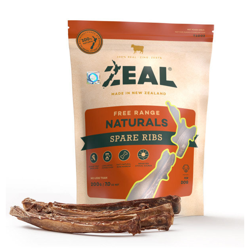 ZEAL 狗小食 紐西蘭牛仔肋骨 200g (NP001S) (img2)